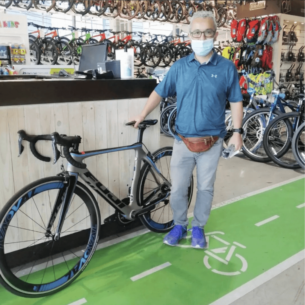 Bicicleta de ruta fuji Transonic 2.1
